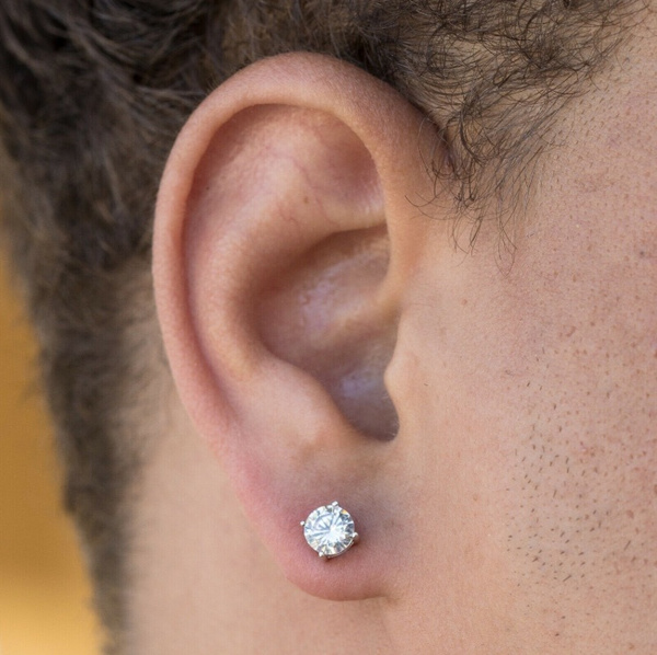 Buy Small Diamond Stud Earrings Online in India - Etsy